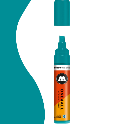 Molotow - Marker 327HS - Lagoon Blue 206 - 4-8mm.png