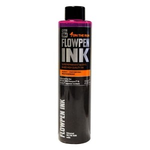 On The Run - Flowpen Ink Dark Pink - 210ml